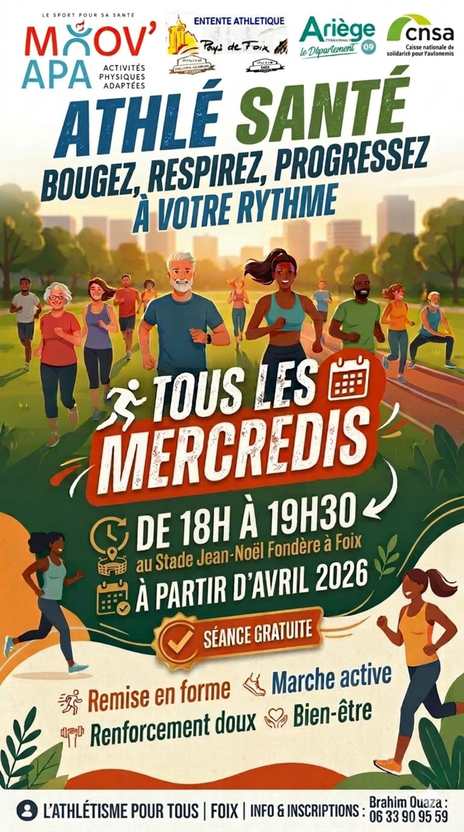 NOUVEAUTÉ AU CLUB : PRENEZ SOIN DE VOUS AVEC LES SEANCES ATHLÉ SANTÉ !