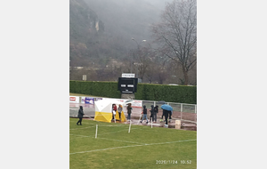 Compétition de lancers très hivernale !