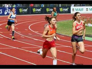 Séries et finale du 400m cadettes 2017 Dreux